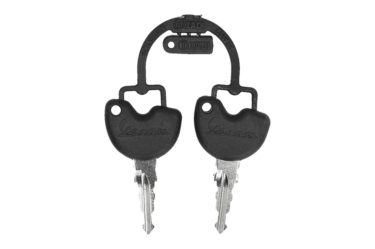 Baule posteriore Vespa da 32 litri nero lucido Nero Cosmo (98/A) senza imbottitura posteriore