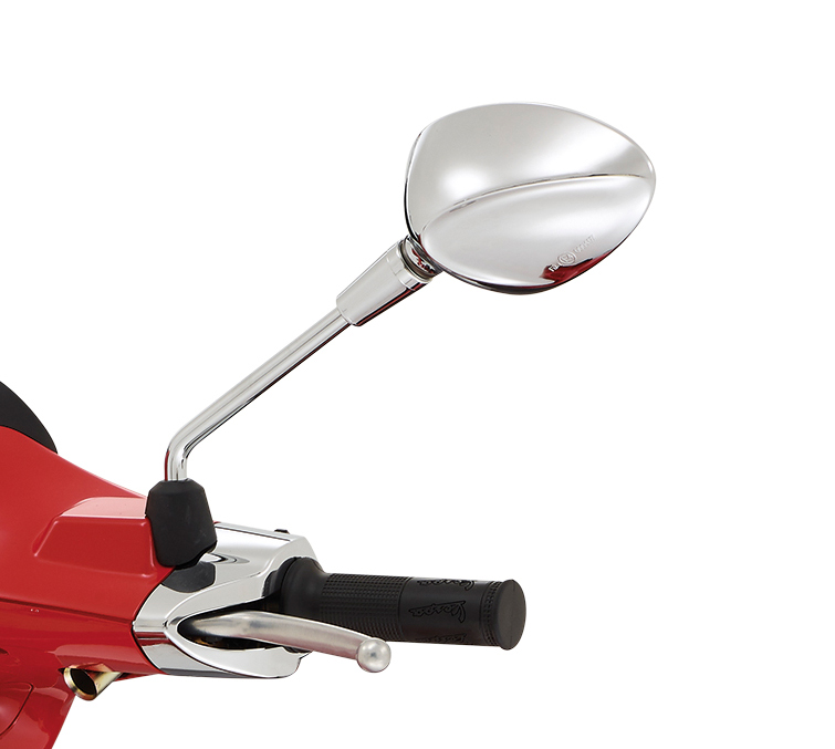 Specchio sinistro cromato per Vespa Sprint 50-150cc 2T/4T