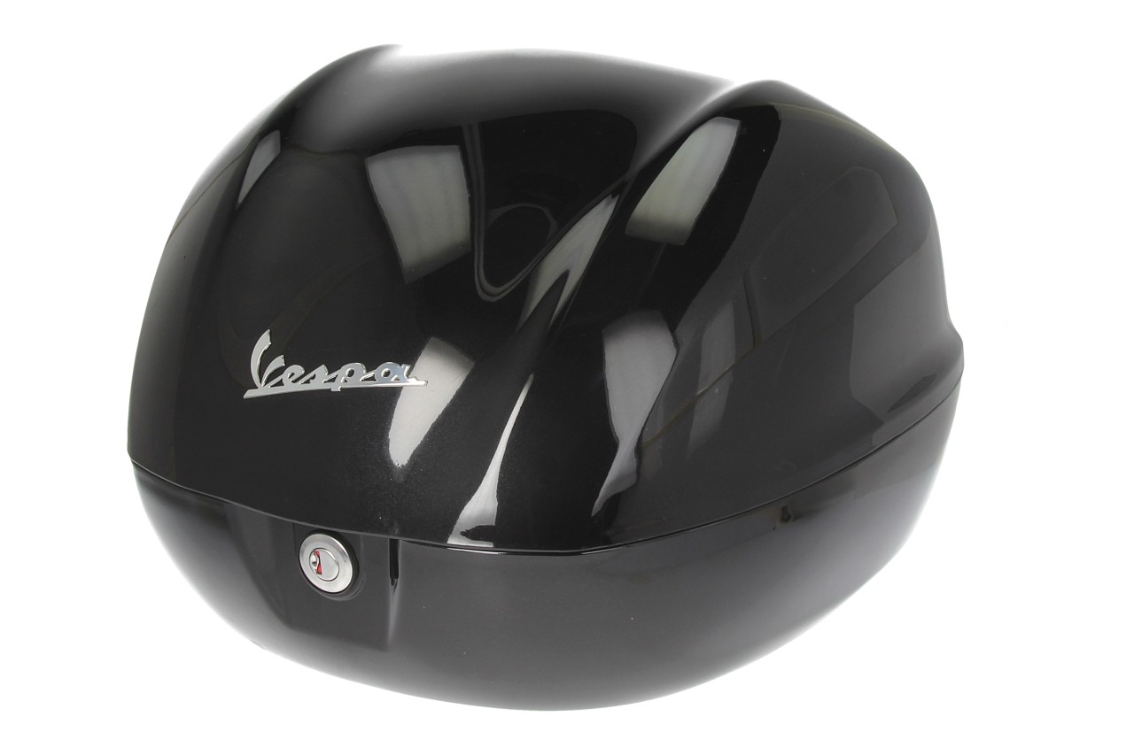 Baule posteriore Vespa da 32 litri nero lucido Nero Cosmo (98/A) senza imbottitura posteriore