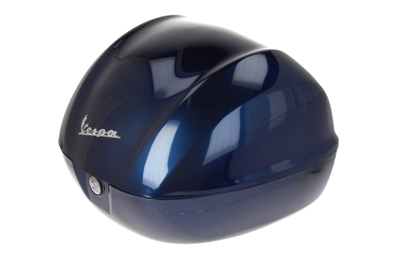 Baule Vespa originale da 32 litri blu scuro 289/A senza schienale