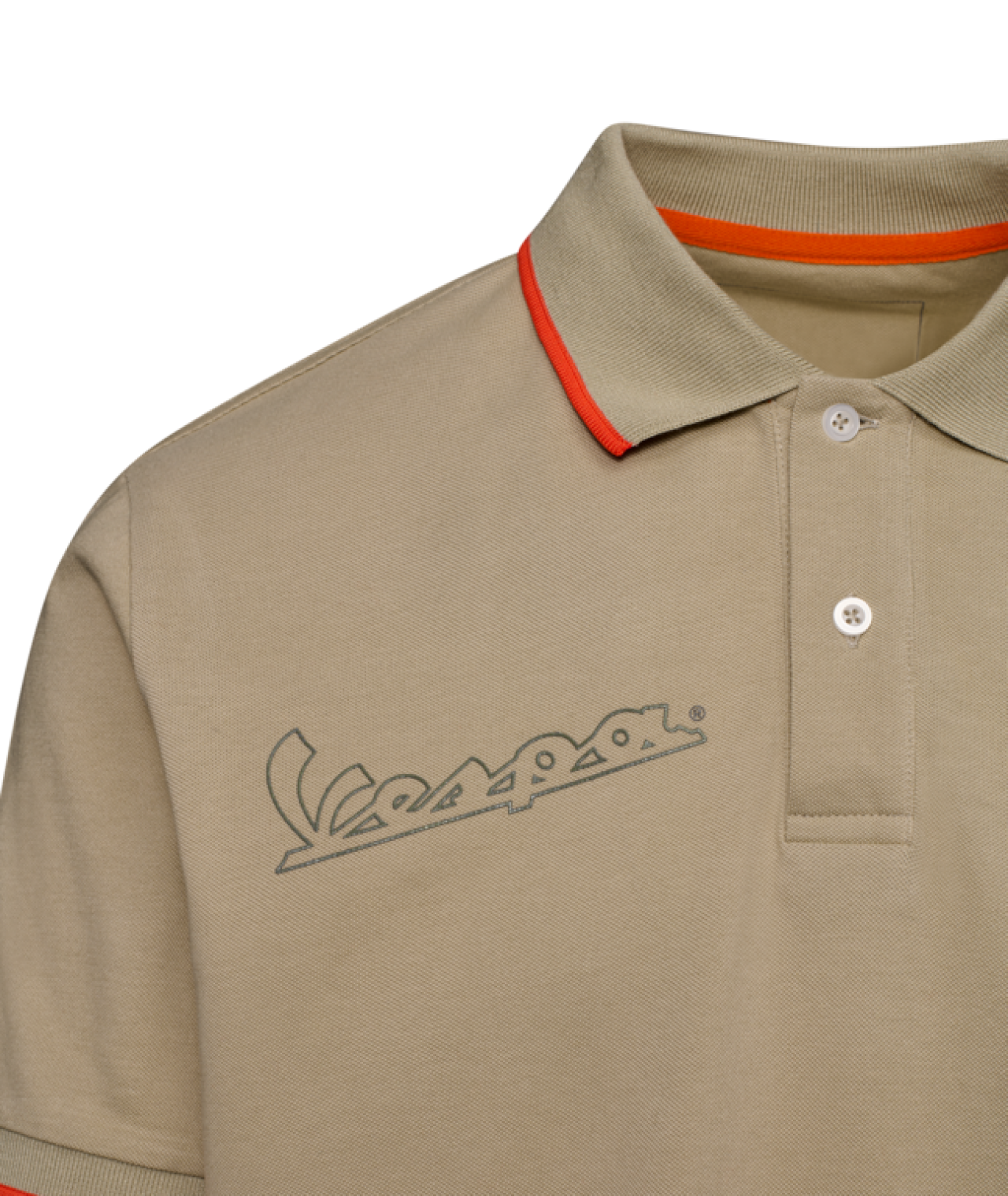 Polo Vespa Nomad beige della collezione DEC