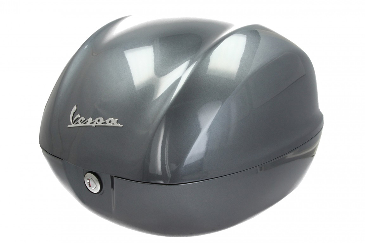 Baule posteriore Vespa 32 L grigio lucido G03 senza schienale