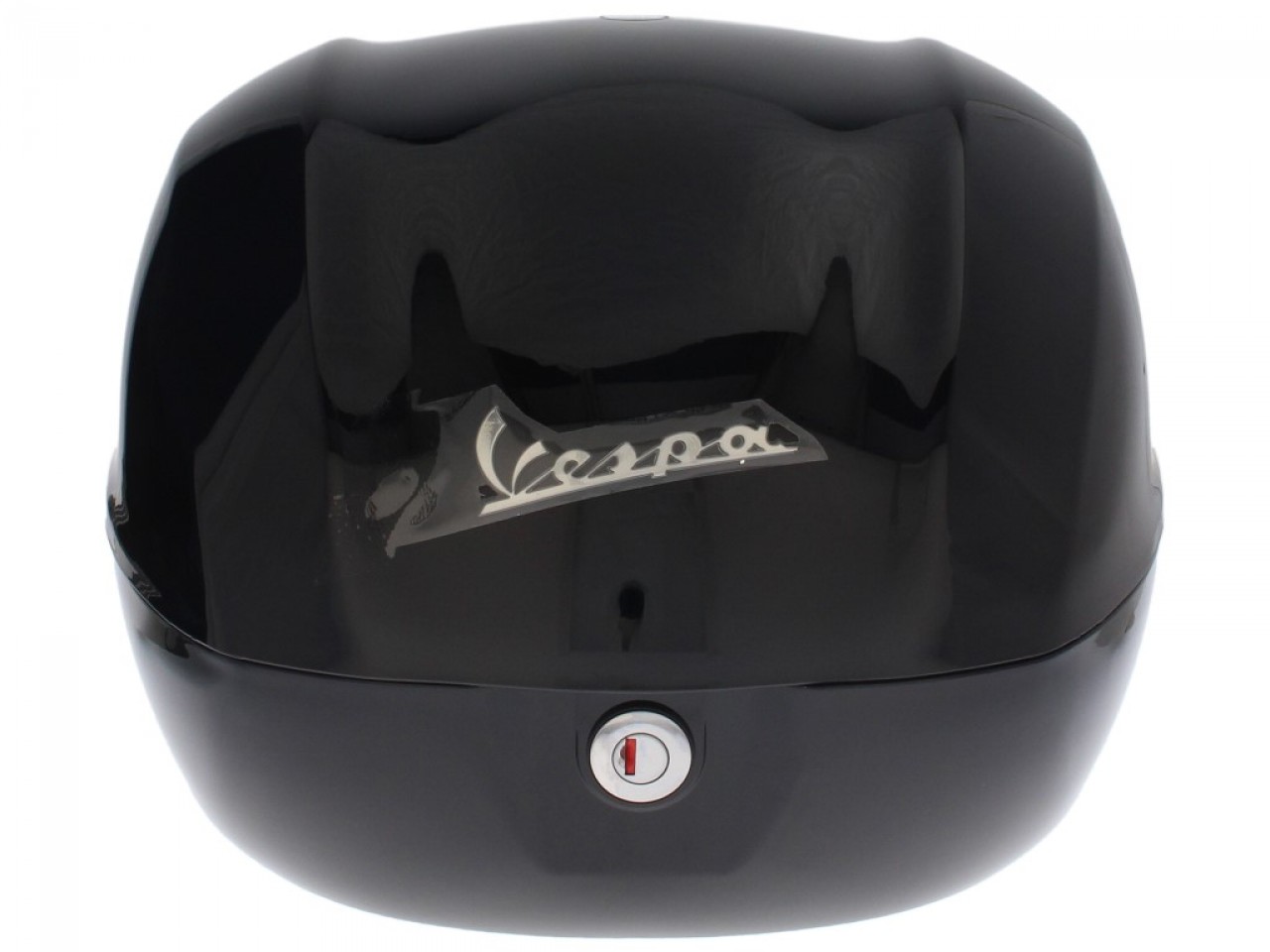 Baule posteriore Vespa 32 L nero lucido 094 senza schienale