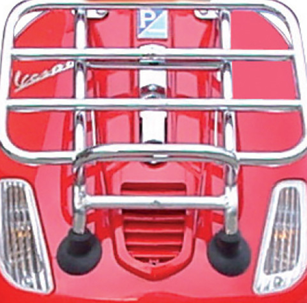 Portapacchi anteriore pieghevole Chrome Vespa S