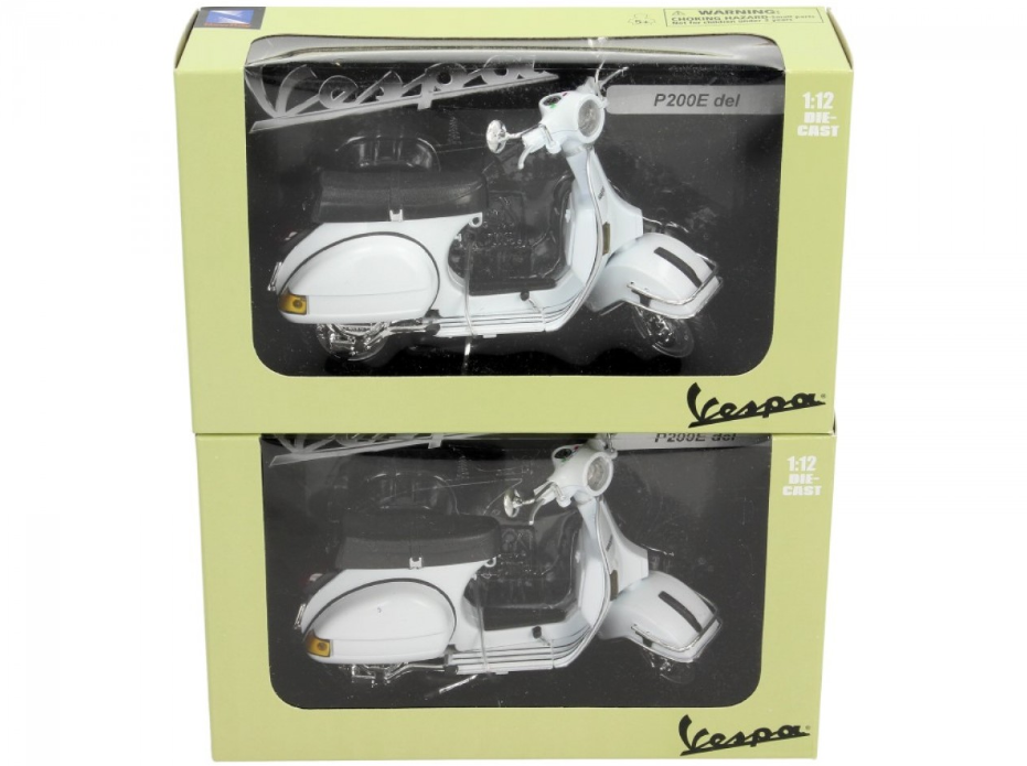 Vespa PX modello veicolo 1:12 set 12 pezzi