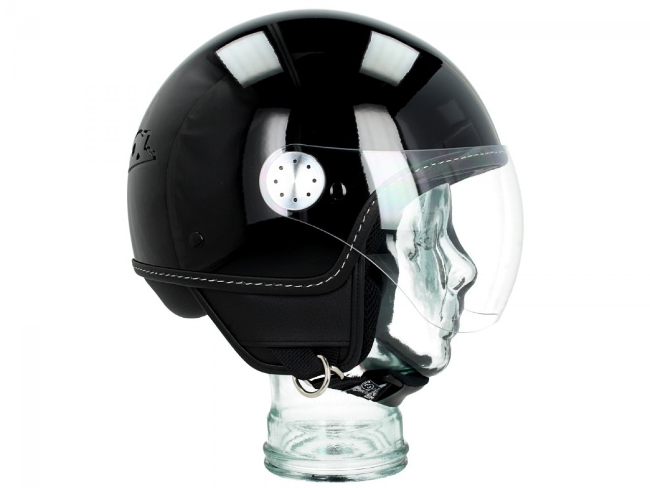 Casco Vespa jet Visiera 3.0 nero taglia XS
