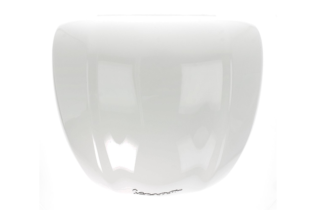 Baule Vespa da 32 litri bianco lucido B04 senza schienale