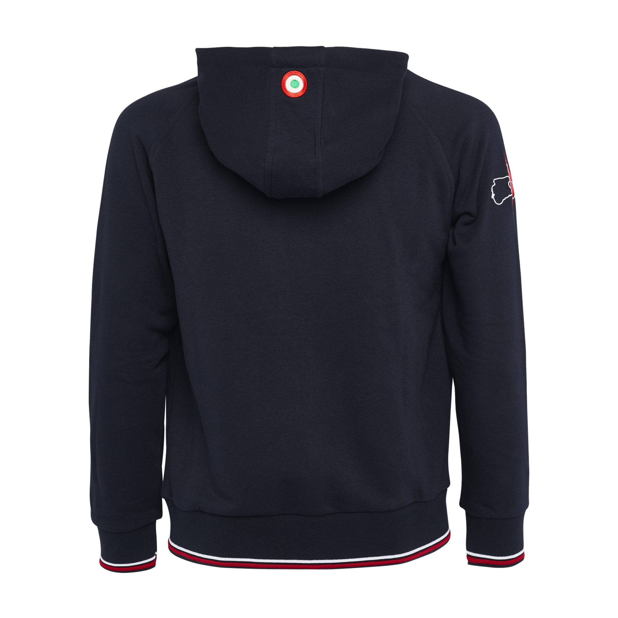 Vespa Sweat Shirt Modernist Cotton Jacket Uomo Blu