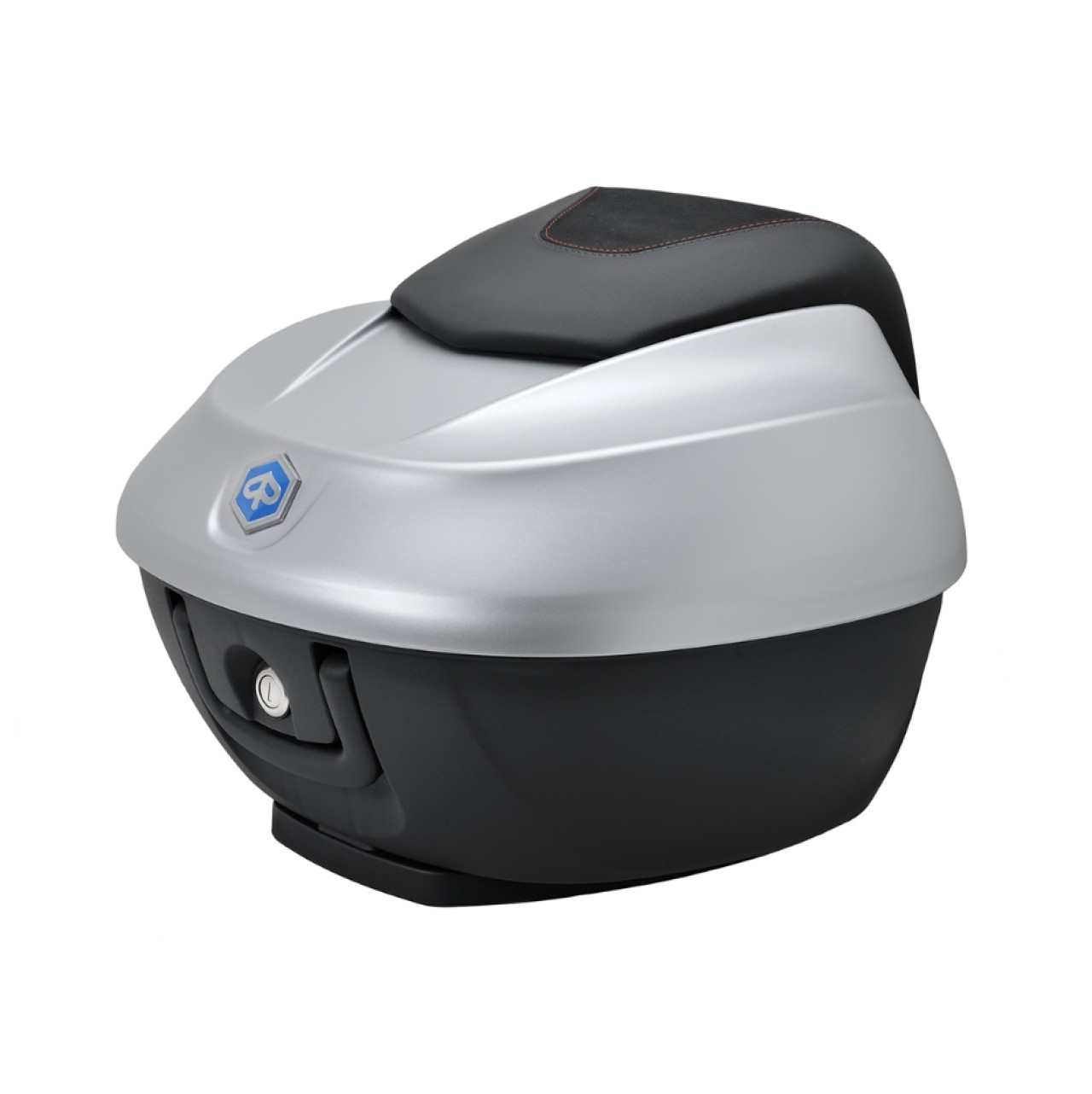 Kit bauletto 36 l. grigio opaco 760/B Originale Piaggio per Beverly HPE (incl. piastra di montaggio)