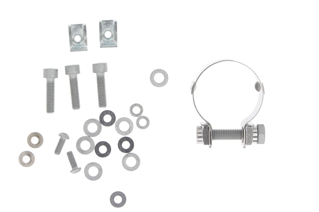 Silenziatore slip-on in acciaio inox nero per Piaggio MP3 HPE 400