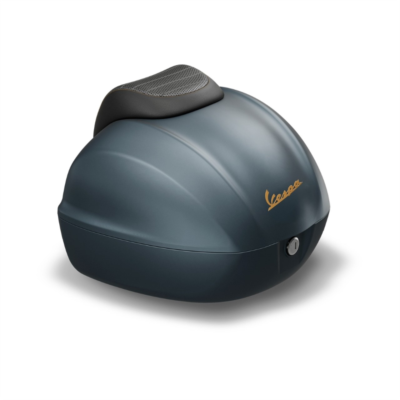 Baule posteriore Vespa da 32 litri blu senza imbottitura posteriore Blue Officina 8 (D31)