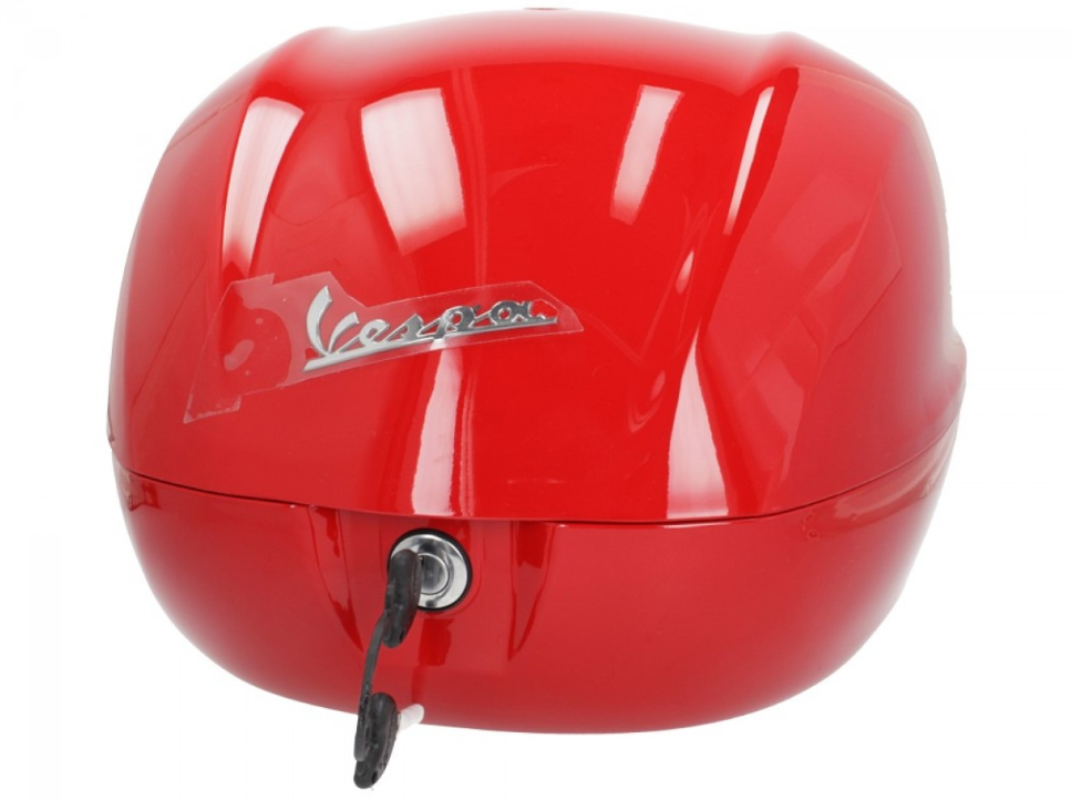 Baule posteriore Vespa 32 L rosso lucido 894 senza schienale