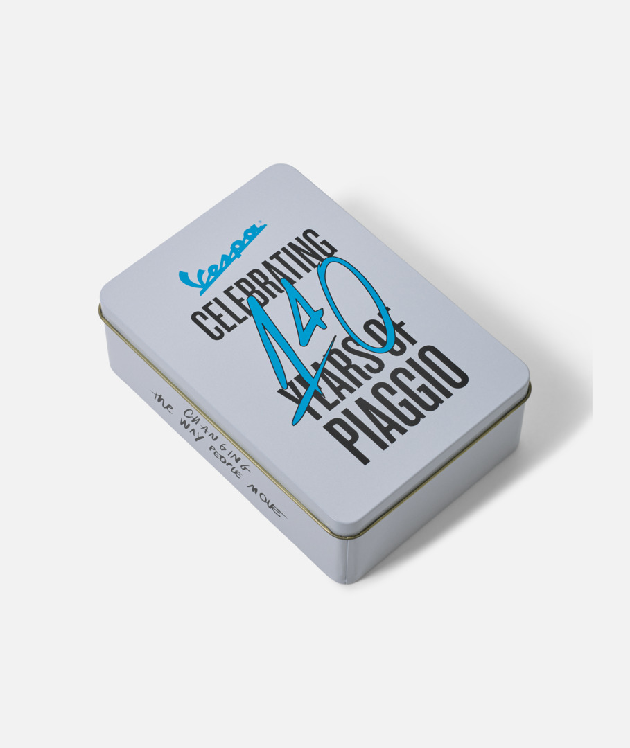 Confezione regalo Vespa "140 anni di Piaggio"