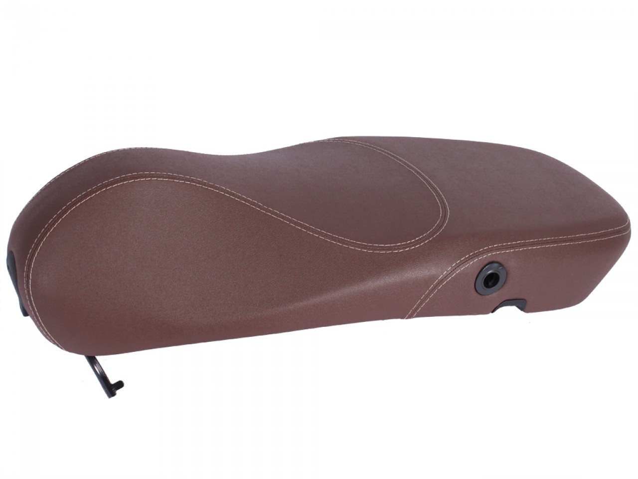 Sedile originale Vespa per Vespa Primavera in marrone con cuciture bianche