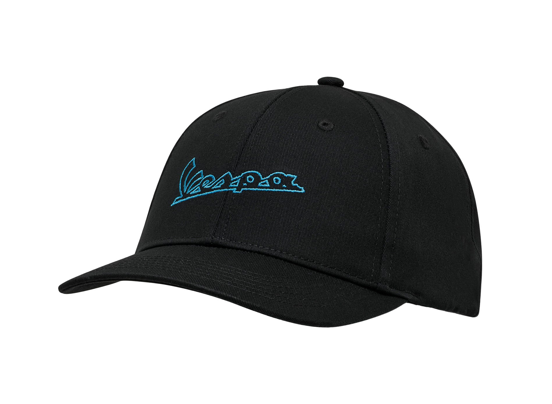 Cappellino da baseball Vespa nero, collezione DEC