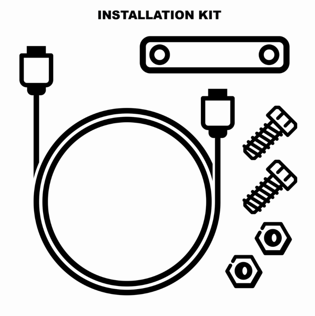 Kit di installazione per accessori di riscaldamento della centralina per Vespa GTS (22-)