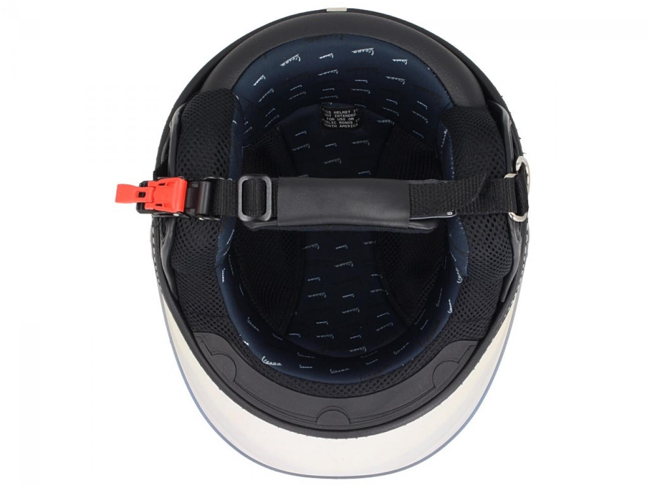 Casco Vespa jet Visiera 3.0 nero taglia XS