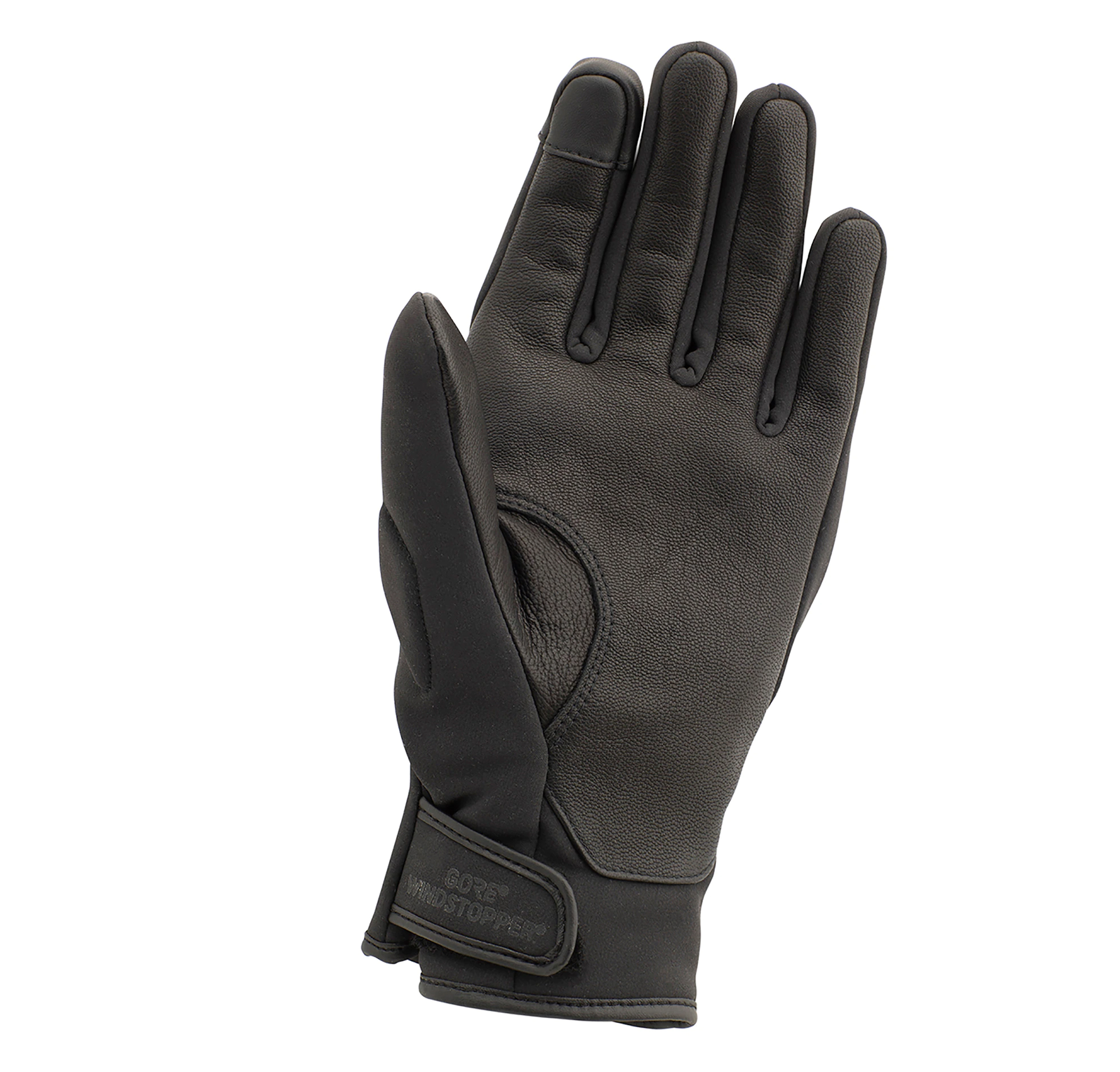 Piaggio Guanti Windstopper Gore-Tex nero
