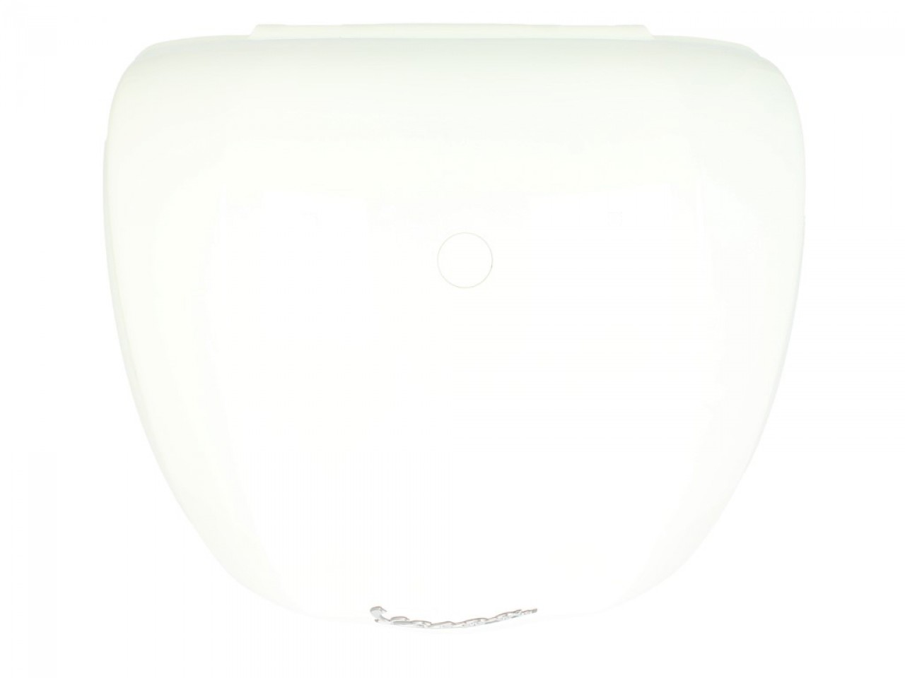 Baule posteriore Vespa 32 L bianco lucido 544 senza schienale