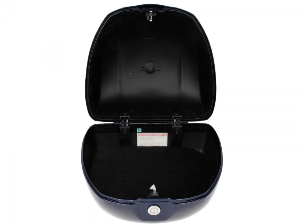 Baule Vespa da 32 litri blu lucido 222/A senza schienale