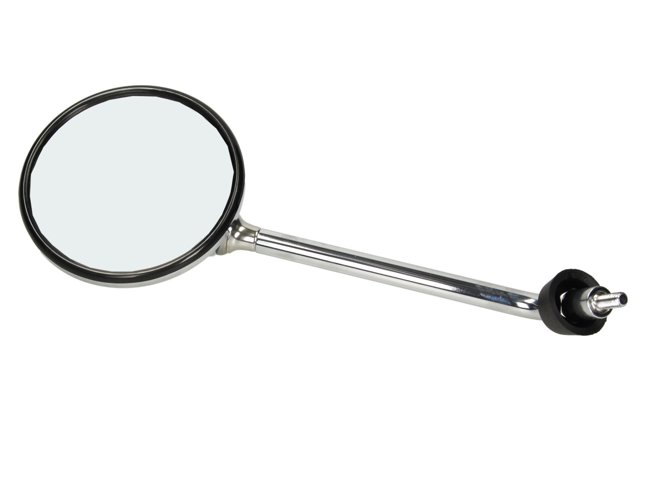 Specchio, sinistro, cromato, con filettatura destra