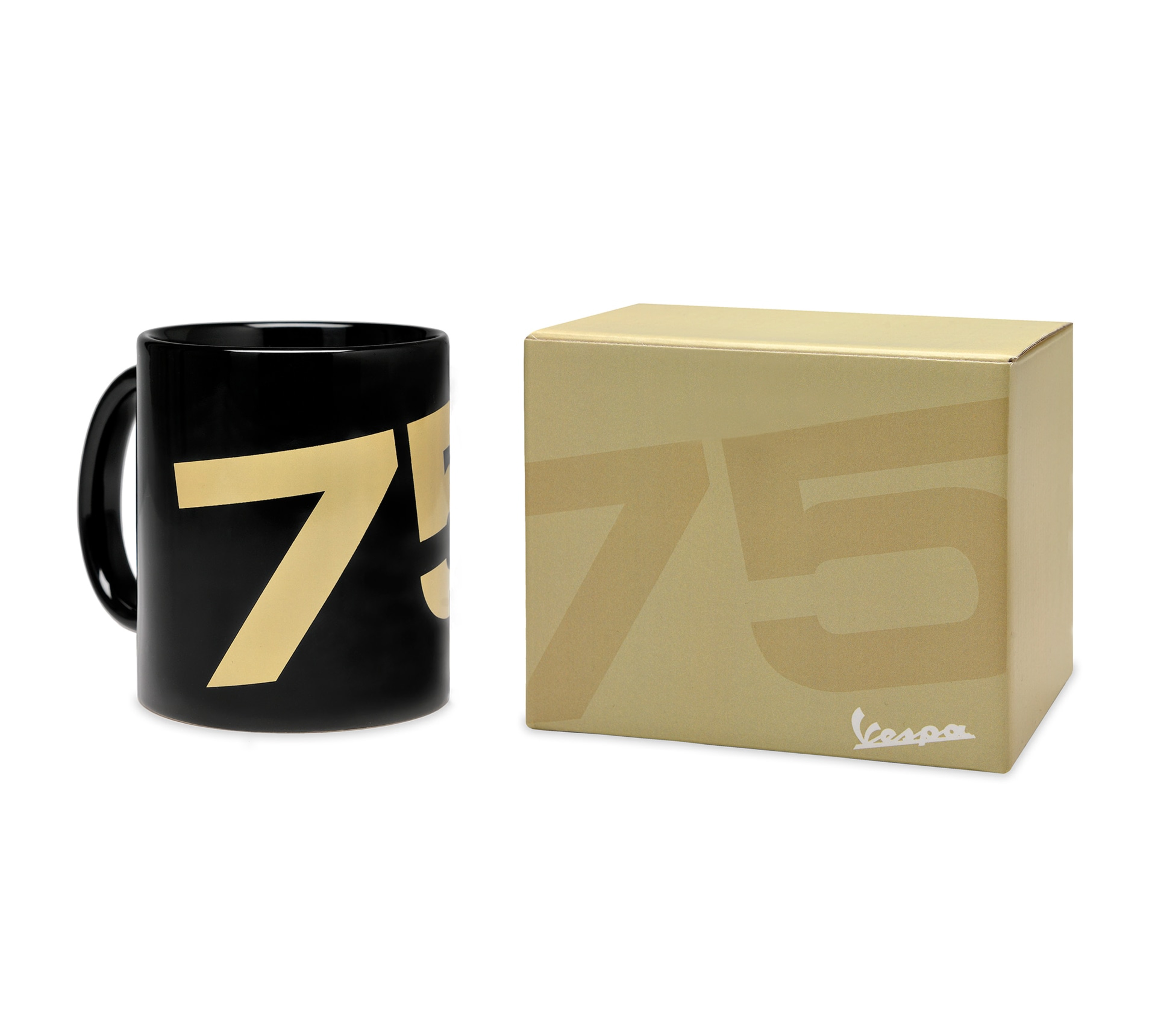 Vespa Mug 75 anni - nero