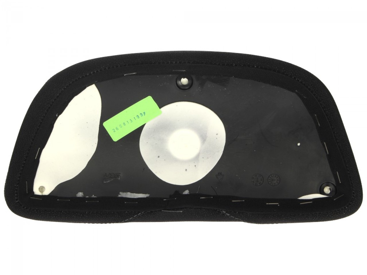 Schienale originale per bauletto nero Vespa LX