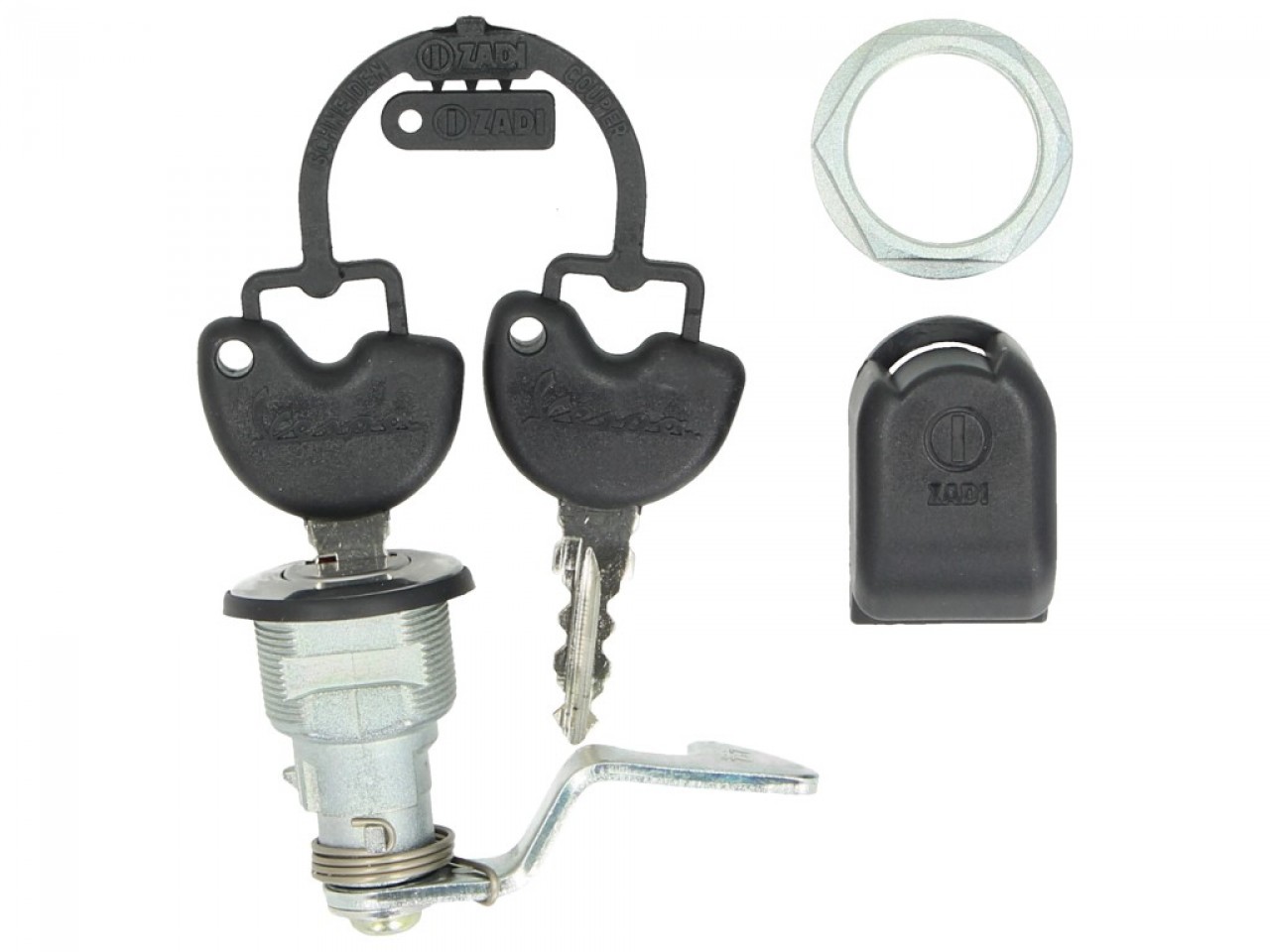 Serratura di ricambio per bauletti Vespa GTS